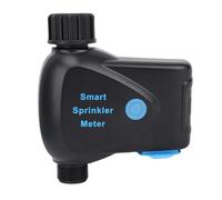 Naroote Controlador de Aspersor, Función de Cuenta Atrás de Seguimiento Eficiente Ahorro de Energía WiFi Seguro Temporizador de Aspersor Inteligente Gestión Precisa con Retardo de Lluvia para Riego