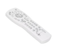 Naroote Controlador de de Centro Multimedia Controlador de Receptor de DVD de TV de Fácil Configuración para la Serie AV 3-2-1, Reemplazo Ideal para Controles Remotos Perdidos, Blanco (White)