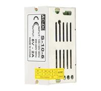 Naroote Controlador de Fuente de Alimentación Conmutada de Alta Estabilidad para Pantalla, Protección contra Cortocircuitos para Tira, Fuente de Alimentación del Convertidor de Voltaje de 5 V CC (5V