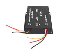 Naroote Convertidor de Controlador de Larga Distancia, Adaptador de Potencia de Sonido para la Prueba de Humedad del Reductor de Voltaje de Camiones para Monitorear Las Cámaras (50A)