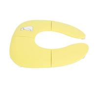 Naroote Cubierta de Baño Plegable, Cubierta de Entrenamiento de Frasco de Entrenamiento, Plegable, Fácil de Limpiar con Taza de Succión para el Exterior (YELLOW)