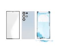 Naroote Cubierta de la Caja en la Parte Posterior del Teléfono, Adhesivo Impermeable, Ajuste, Lente de Cámara Preinstalada, Vidrio, Pantalla de Lente Exterior Frontal del Teléfono para