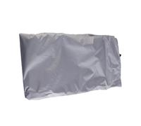 Naroote Cubierta Redonda para Jacuzzi Exterior, 190 Poliéster Tafetán | Dobladillo con cordón, protección contra la intemperie transpirable para lluvia, nieve, polvo, hojas de sol