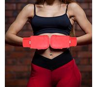 Naroote de Boxeo Protector de Manos de Karate para Entrenamiento de Artes Marciales, Cómoda Espuma EVA, Rojo M L Sets (M)