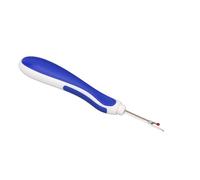 Naroote Destripador de Costuras Ergonómico de Silicona con Hoja Afilada para Quitar Fácilmente las Puntadas y Desenredar el Hilo, Ideal para Entusiastas de la Costura, 1 Unidad (azul oscuro)