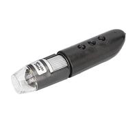 Naroote Detector de Cuero Cabelludo y Pelo con Aumento de 200X, Microscopio Digital de Alta Definición para Salones de Belleza, Gris Plateado