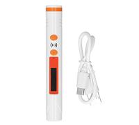 Naroote Detector de Radiación Nuclear, Contador Geiger ABS, Dosímetro Personal de 0,05 USv a 50 MSv con Monitor de Rayos X Beta Gamma, USB C Recargable para Inspección de Viajes en el