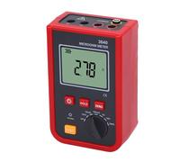 Naroote Dispositivo de Medición de Micro-ohmios, Probador de Resistencia Al Erizo de Automóviles Pequeños, Ligeros, Pantalla LCD Ligeramente Iluminada 1UΩ-200 Ω 7000 MAh para Enchufes de relé