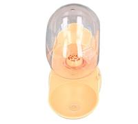 Naroote Distribuidor de Agua para Gatos, Punta Automática para Consumo de Alcohol para Gatos de Plástico Extraíbles Fáciles de Limpiar 2.8 litros por Jaula (Pink)