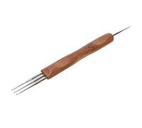 Naroote Dreadlock Crochet Hook Set Easy Grip Bamboo Handle Professional