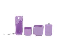Naroote El Estuche Suave de la Cámara Protectora de Silicona, El Estuche de la Cámaras para la Bolsa 3, la Huella Digital de Archivos Afilados Precisos (Purple)