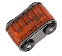 Naroote El Juguete para la Reducción de Las Limitaciones del Tanque Mejora la Concentración del Juguete del Cursor de Alivio del Estrés del Rodillo de Luz para su Adición (Naranja ámbar)