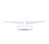 Naroote Embellecedor de Manija de Puerta Trasera, Reemplazo Cromado para Isuzu D 2021 2024, Manija de Puerta Trasera con Fácil Instalación Adhesiva