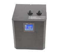 Naroote Enfriador de Agua de la Bañera, Máquina de Enfriador de Agua de 1/3 Caballos de Fuerza Pantalla Táctil LCD 45dB de bajo Ruido para el Hogar (EU enchufe 220V)