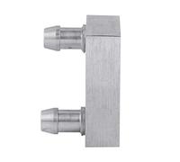 Naroote Enfriador de Líquido, Bloque de Enfriamiento de Agua de Agua de CPU Blanca con Refrigerador de de CPU para Enfriamiento de para Enfriador de Líquida