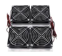 Naroote Enfriador de Placa de Refrigeración Semiconductora de 240 W con Ventilador para Desarrollo de Soluciones de Investigación, Funcionamiento Silencioso, Adecuado para Refrigeración de Productos