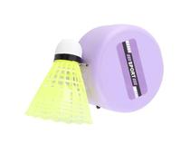 Naroote Entrenador de Rebote de Bádminton, Entrenador de Bádminton con Control Remoto Automático, Herramienta de Entrenamiento para un Jugador con Cordón Elástico, Ideal para la Práctica Personal