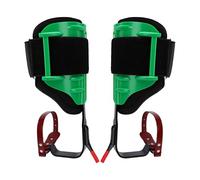 Naroote Equipo para Trepar Árboles Kit de Púas para Trepar Árboles Ajustables PVC y Acero 45 con Correas y Pedales de 40 a 48 Cm para Recolección de Huertos Poda Trabajadores Forestales