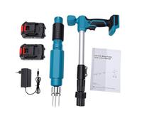 Naroote Escardadora Eléctrica 350W Sin Escobillas Acero 4000mAh | Operación Erguida, Altura 30-40 Pulgadas, 500 Hierbas, 2.75 Pulgadas Raíz Profunda, Sin Contacto Manos, Uso Muy Fácil