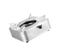 Naroote Estufa de Alcohol para Acampar Diseño Compacto de Calentamiento Rápido para Mochileros y Picnics Al Aire Aleación de Aluminio 7.1x7.1x2.5in