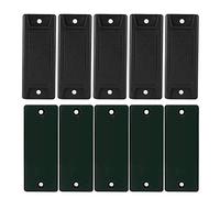 Naroote Etiqueta de Metal de 10pcs, Etiqueta Dura de ABS Anti Metal UHF Strip 10pcs ABS 78x30mm UHF Tag de Strip 860~960MHz EPC