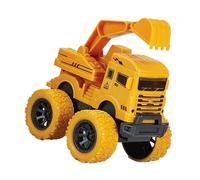 Naroote Excavadora de Inercia de 4 Ruedas, Juguete de Ingeniería Imaginativo Estimulante Duradero para Niños