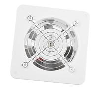 Naroote Extractor de Aire Silencioso para Baño, Montado en la Pared, para Ventilación de Cocina Doméstica, Motor de Cobre para Ventana de Baño