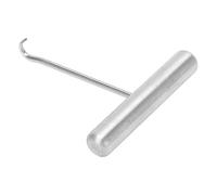 Naroote Extractor de Asistencia para Cuerdas de Raqueta, Línea de Fabricación Inferior de Contacto de de Acero Inoxidable Uniformemente para Raqueta de Tenis, Bádminton y Squash de 3,35x3,94 Pulgadas