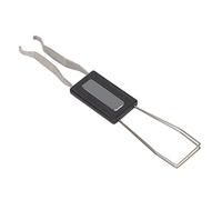 Naroote Extractor de Teclas Mecánico, Diseño 2 en 1 de Metal ABS Duradero para Limpieza y Reparación, Extractor de Interruptor de Llave para Teclado Mecánico, Regalo Ideal para Amigos y Familiares