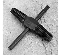 Naroote Extractor de Tornillos Rotos de Tubería, Extractor de Tornillos Rotos de Doble Cabeza de Acero con Alto Contenido de Carbono, G 1/2 pulg. + G3/4 pulg. con Tratamiento Anti, Ideal para