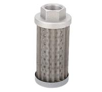 Naroote Filtro de aceite hidráulico, acero inoxidable, tipo de tubería, para vehículos