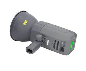 Naroote Flash Estroboscópico TTL 2.4 G, 400 W, Flash Al Aire Libre, Protección Múltiple, Alta Precisión, 6 Niveles de Gradación con Timbre para Soporte de para Disparos Al Aire Libre (Enchufe de la