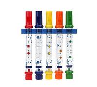 Naroote Flautas de Agua, Juego de Juguetes de Baño para Niños Coloridos de Plástico, Haga su Propia Melodía para Niños Mayores de 3 Años (COLORFUL)