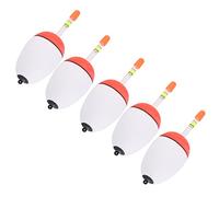 Naroote Flotador de Deriva EVA para Peces, Accesorios de Pesca de Espuma Ultraligeros para Agua Dulce y Salada, 5 uds. (50g)