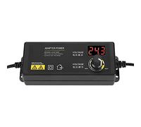 Naroote Fuente de Alimentación Fuente de Alimentación Antiinterferencias 60W 1.7A Adaptador de CA CC Protección Multinivel Fuente de Alimentación Ajustable Adaptador de Alimentación Fuente de
