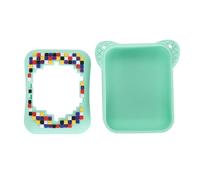 Naroote Funda de Silicona para Mascota Digital de Juguete Interactivo, Funda Protectora de Piel con Cordón para Mascotas Electrónicas Virtuales (Green)