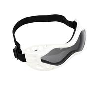 Naroote Gafas de Motocicleta Lente de PC con Correa Ajustable Anti Niebla A Prueba de Viento A Prueba de Sol 165 X 75 Mm Gafas de Montar para Esquiar Senderismo Conducir Montañismo