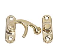 Naroote Gancho de Cerrojo de Alta Resistencia de 30 Piezas para Cajas de Regalo de Joyería, Larga Vida útil, Pieza de Repuesto Ideal, para Artesanos y Envoltorios de Regalos, Tipo Derecho/izquierdo,