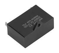 Naroote Generador de Gasolina CBB61, Condensador Confiable a Prueba de Explosiones, 15uf, para Motor de Ventilador de Techo, 350VAC, 50/60Hz, Apto para Aire Acondicionado