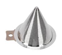 Naroote Gotero para Verter sobre café, Filtro de café sin Papel de Acero Inoxidable de Gran Capacidad con Diseño que No Se Oxida, Ideal para té, té con Leche y Otras Bebidas