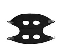 Naroote Hamaca de Aseo de Perros, Arnés de Aseo para Perros Centilla para Transpirable para Preparar una Bolsa de Restricción de Hamacas para con Soporte para de Peine para Clavos para Recorte de (L)