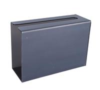 Naroote Hanging Clear Tissue Box with Elegant Design for Efficient (L)