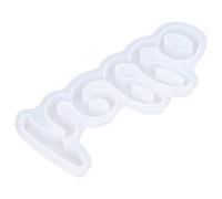 Naroote Hello Molde de Silicona, Moldes de Resina Reutilizables, Molde para Manualidades con Alta Transparencia, Ideal para Decoración de Flores Secas, Purpurina y Polvo de Mica