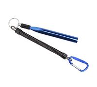 Naroote Herramienta de Aparejo de Gusano Loco de Cebo Suave Duradero de Aleación de Aluminio para Pesca Rápida, con 100 Anillos Tóricos, Se Adapta a la Mayoría de los Gusanos de Plástico, para