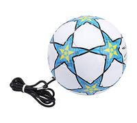 Naroote Herramienta de Entrenamiento de Fútbol con Cuerda Elástica para una Práctica de Fútbol Eficiente, Adecuada para Todos los Lugares de Entrenamiento, Material de PVC Duradero para una (No. 5)