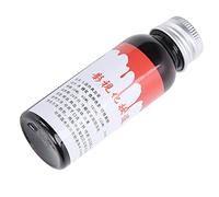Naroote Herramienta de Maquillaje para Puesta en Escena de Cosplay DIY de Sangre Falsa 30ml para Decoración Aterradora de Fiesta de Halloween (30ml de sangre)