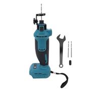 Naroote Herramienta Inalámbrica para Cortar Paneles de Yeso, Motor sin Escobillas de 30000 RPM con Profundidad de Corte Ajustable y Luz LED Incorporada, para Paneles de Yeso, Madera y