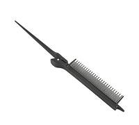 Naroote Herramienta Profesional de Peinado del Cabello con Clamp/Holder de de Rata Negra para Peluqueros, Material ABS