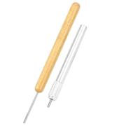 Naroote Herramienta Ranurada, Quilling de Papel de Acero Inoxidable y Herramienta Artesanal Hecha a Mano con Diseño Compacto Exquisito, Ideal para Papel de Liar y Accesorios para Manualidades