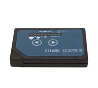 Naroote Herramienta Selectora Profesional de Alta Precisión, Probador de Diamantes, Fácil Identificación para Entusiastas de la Joyería, Material ABS